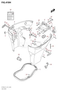 DF115AST From 11504F-710001 (E03)  2017 drawing SIDE COVER (DF140AZ:E11)