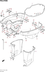 17502Z-010001 (2010) 175hp E01-Gen. Export 1 (DF175ZK10) DF175Z drawing SIDE COVER