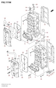 DF225Z From 22503Z-410001 (E01 E40)  2014 drawing CYLINDER HEAD (DF250Z:E40)