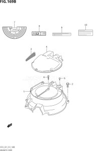 02503F-310001 (2013) 25hp E01-Gen. Export 1 (DF25  DF25Q  DF25R) DF25 drawing MAGNETO COVER (DF25Q:E01)