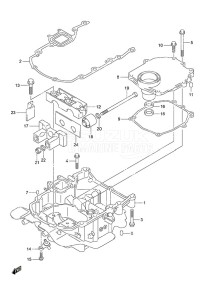 DF 60A drawing Engine Holder