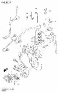 DF25A From 02504F-610001 (P01)  2016 drawing HARNESS (DF30AR:P01)