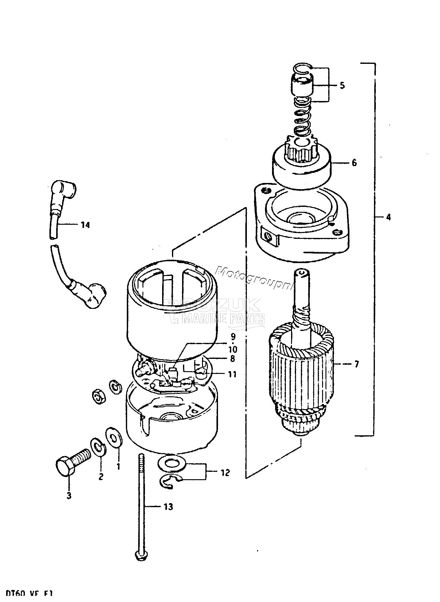 STARTING MOTOR