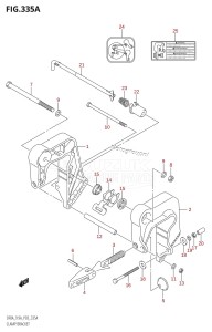 DF8A From 00801F-110001 (P03)  2011 drawing CLAMP BRACKET (DF8A,DF9.9A)