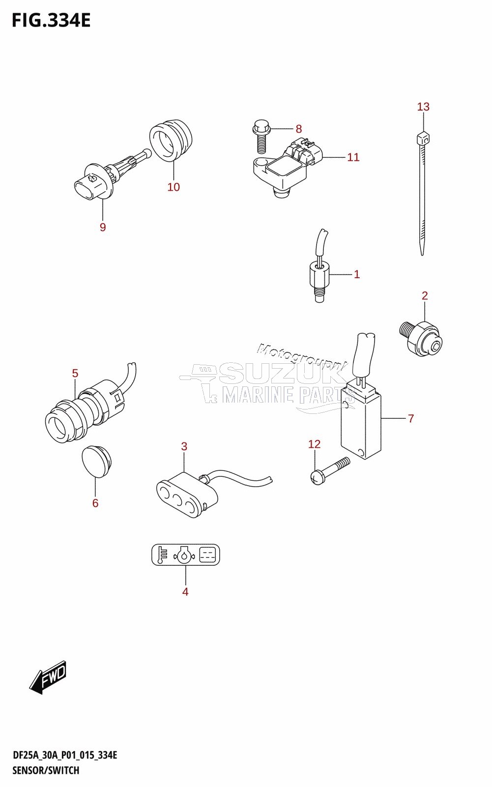 SENSOR /​ SWITCH (DF30A:P40)