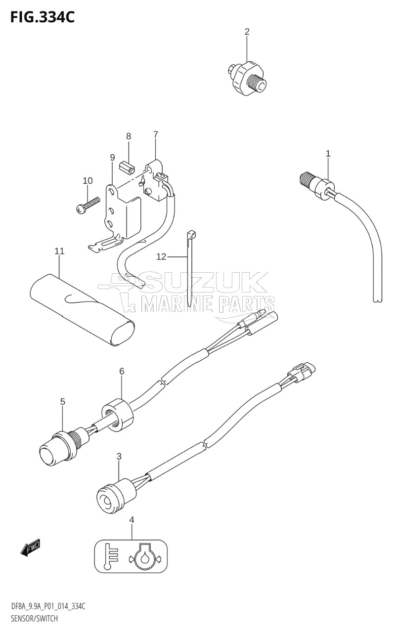 SENSOR / SWITCH (DF9.9A:P01)