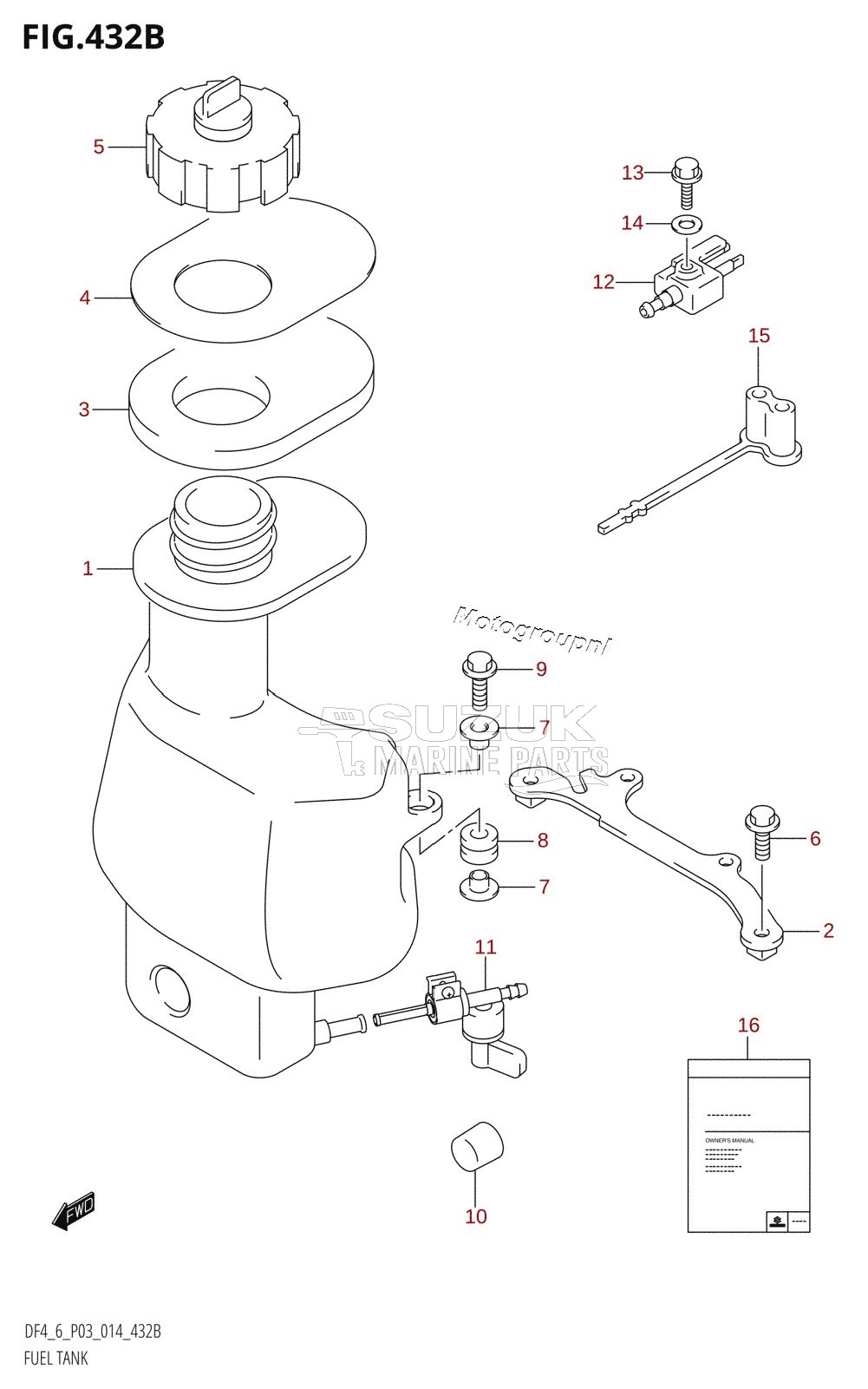 FUEL TANK (DF6:P03)