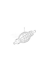 Outboard DF 250 drawing Squeeze Pump