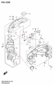 DF25A From 02504F-510001 (P01)  2015 drawing INTAKE MANIFOLD (DF30AT:P01)