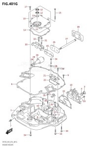 DF200 From 20002F-610001 (E03)  2016 drawing ENGINE HOLDER (DF250ST:E03)