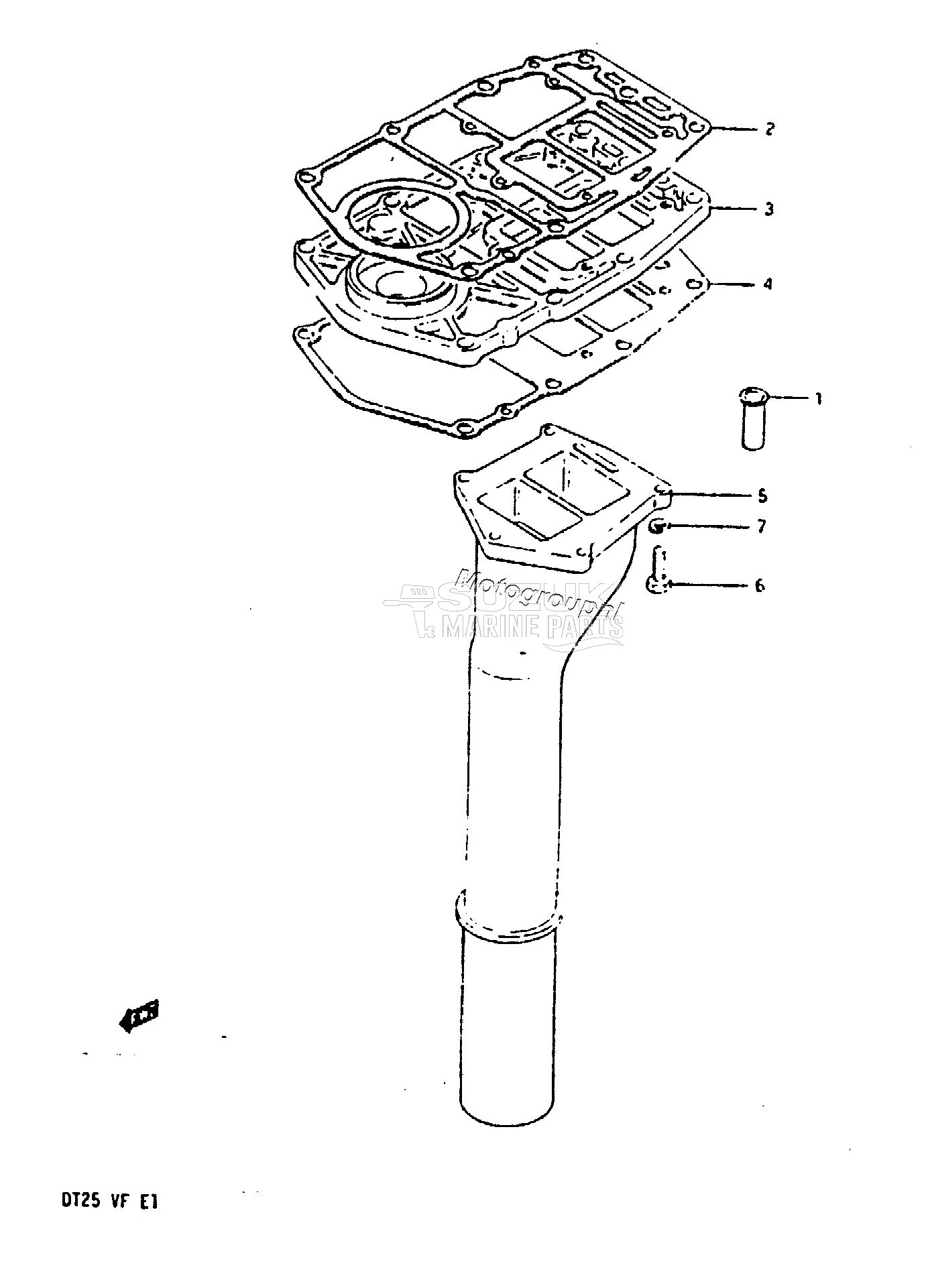 EXHAUST TUBE