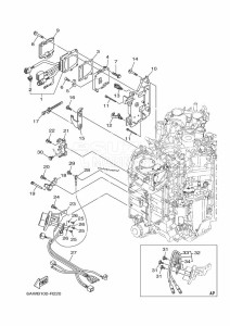 F350AETX drawing ELECTRICAL-4