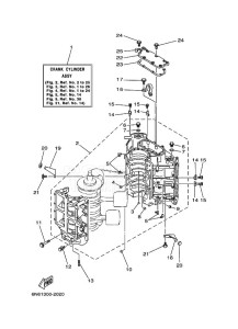 130B drawing CYLINDER--CRANKCASE-1