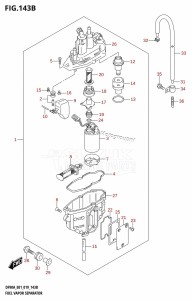 DF90A From 09003F-910001 (E01 E40)  2019 drawing FUEL VAPOR SEPARATOR (E40)