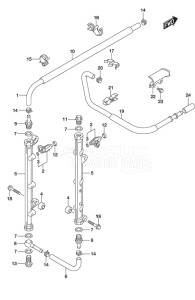 DF 300AP drawing Fuel Injector