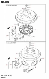 DF9.9A From 00994F-310001 (P01)  2013 drawing MAGNETO (DF9.9A:P01)