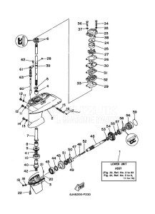 E40GMHS drawing LOWER-CASING-x-DRIVE-3