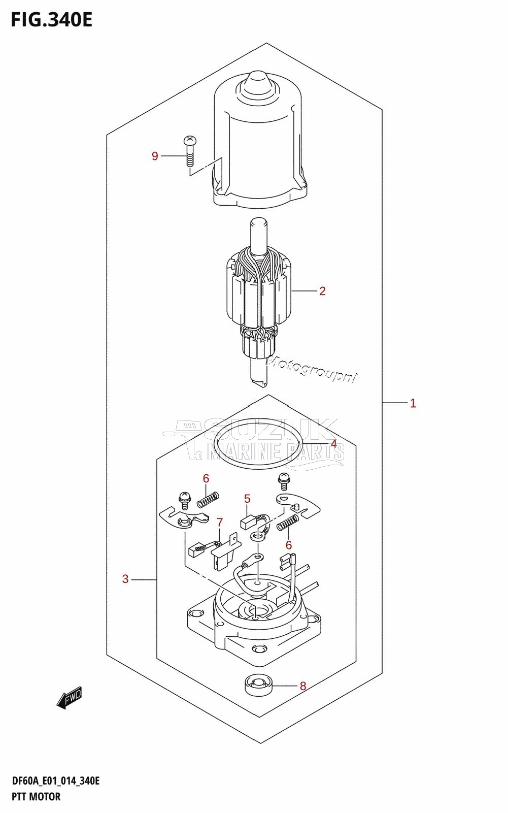 PTT MOTOR (DF50ATH:E01)