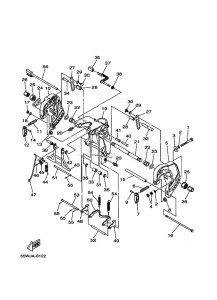 F25A drawing FRONT-FAIRING-BRACKET