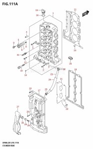 DF90A From 09003F-910001 (E01 E40)  2019 drawing CYLINDER HEAD (DF70A,DF70ATH,DF80A,DF90A,DF90ATH)