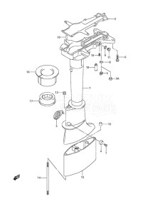 DF 4 drawing Drive Shaft Housing