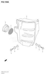 DF90A From 09003F-410001 (E03)  2014 drawing SILENCER