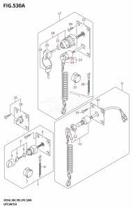 DF30A From 03003F-910001 (P03)  2019 drawing OPT:SWITCH (DF25AT,DF30AT)