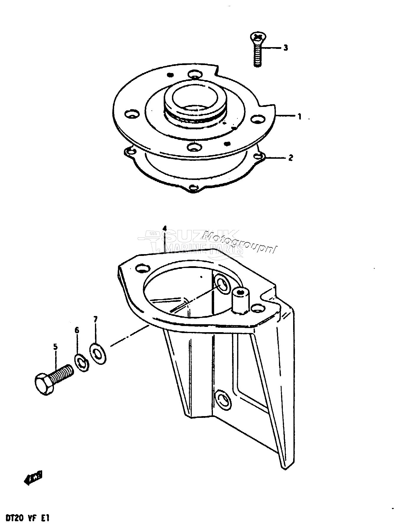 UPPER OIL SEAL HOUSING