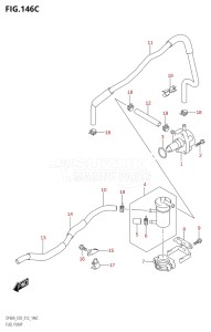 06002F-210001 (2012) 60hp E03-USA (DF60A) DF60A drawing FUEL PUMP (DF60A:E03)