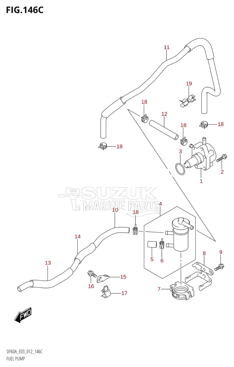 FUEL PUMP (DF60A:E03)