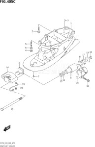 25003Z-040001 (2020) 250hp E03-USA (DF250Z  DF250Z) DF250Z drawing DRIVE SHAFT HOUSING (DF250ST:L-TRANSOM)