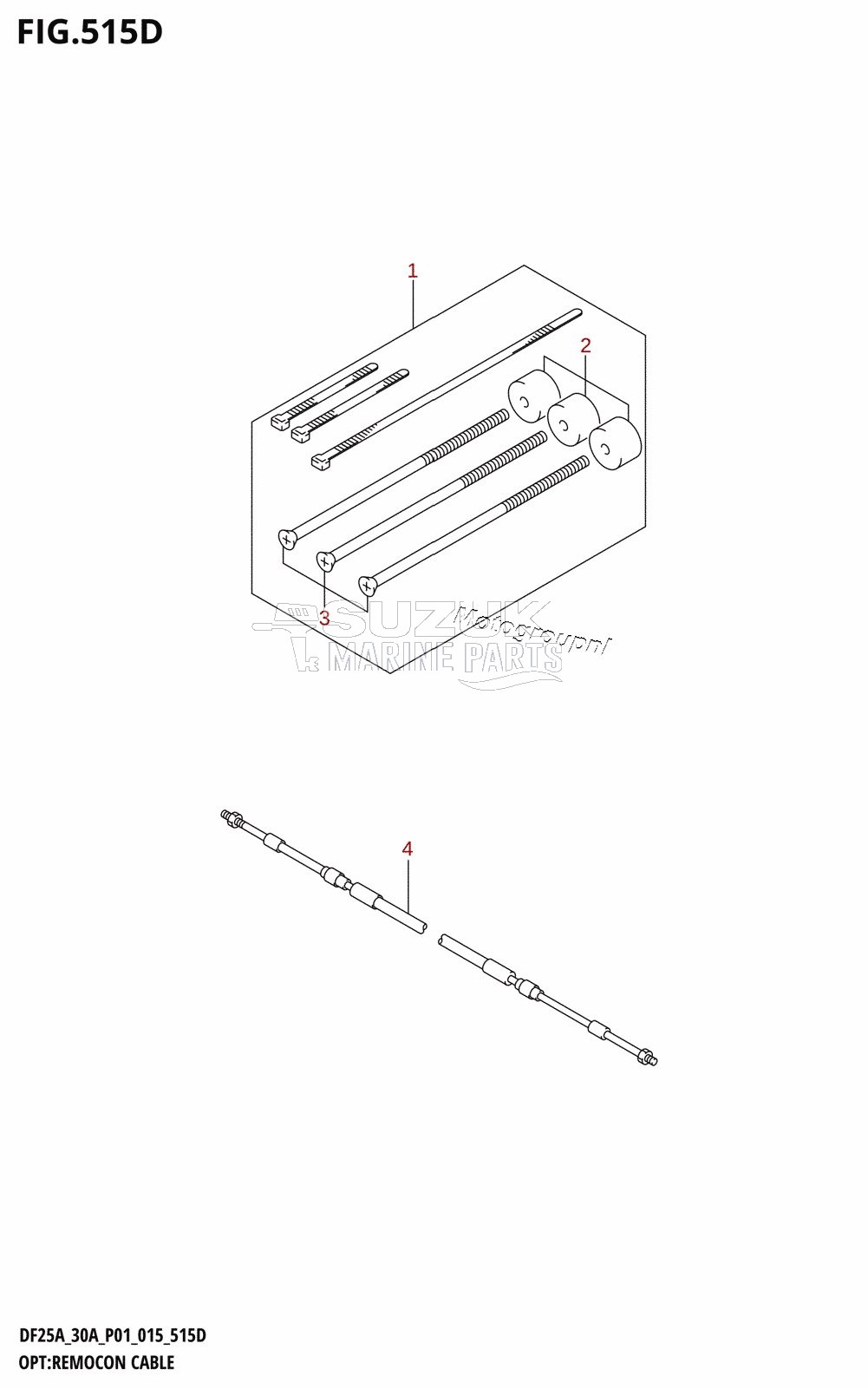 OPT:REMOCON CABLE (DF30AT:P01)