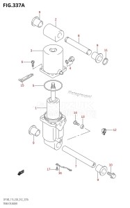 DF115Z From 11502Z-210001 (E03)  2012 drawing TRIM CYLINDER