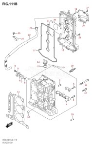 DF40A From 04004F-040001 (E34-Italy)  2020 drawing CYLINDER HEAD (DF40AST,DF60A,DF60ATH)