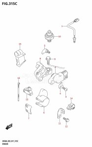 DF50A From 05004F-710001 (E03)  2017 drawing SENSOR (DF60A:E03)