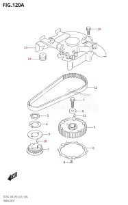 DF25A From 02504F-140001 (P01)  2021 drawing TIMING BELT