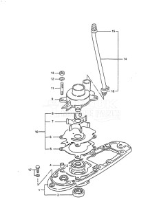 Outboard DT 85 drawing Water Pump