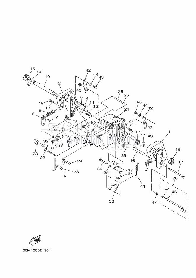 FRONT-FAIRING-BRACKET