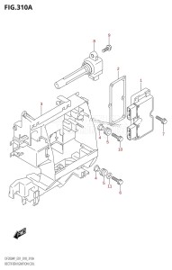 DF200AP From 20003P-810001 (E01 E40)  2018 drawing RECTIFIER /​ IGNITION COIL