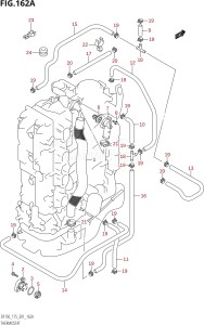 15002Z-110001 (2011) 150hp E01-Gen. Export 1 (DF150Z) DF150Z drawing THERMOSTAT