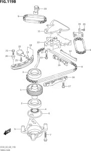 25003Z-040001 (2020) 250hp E03-USA (DF250Z  DF250Z) DF250Z drawing TIMING CHAIN (DF250ST)