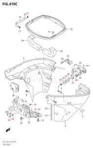 DF25 From 02503F-410001 (E03)  2014 drawing SIDE COVER (DF25Q:E03)