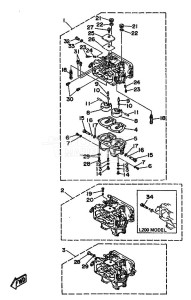 L150CETO drawing CARBURETOR