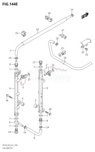 DF200 From 20002F-510001 (E03)  2015 drawing FUEL INJECTOR (DF250T:E03)