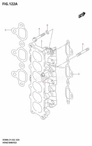 DF250A From 25003P-040001 (E01 E03 E40)  2020 drawing INTAKE MANIFOLD