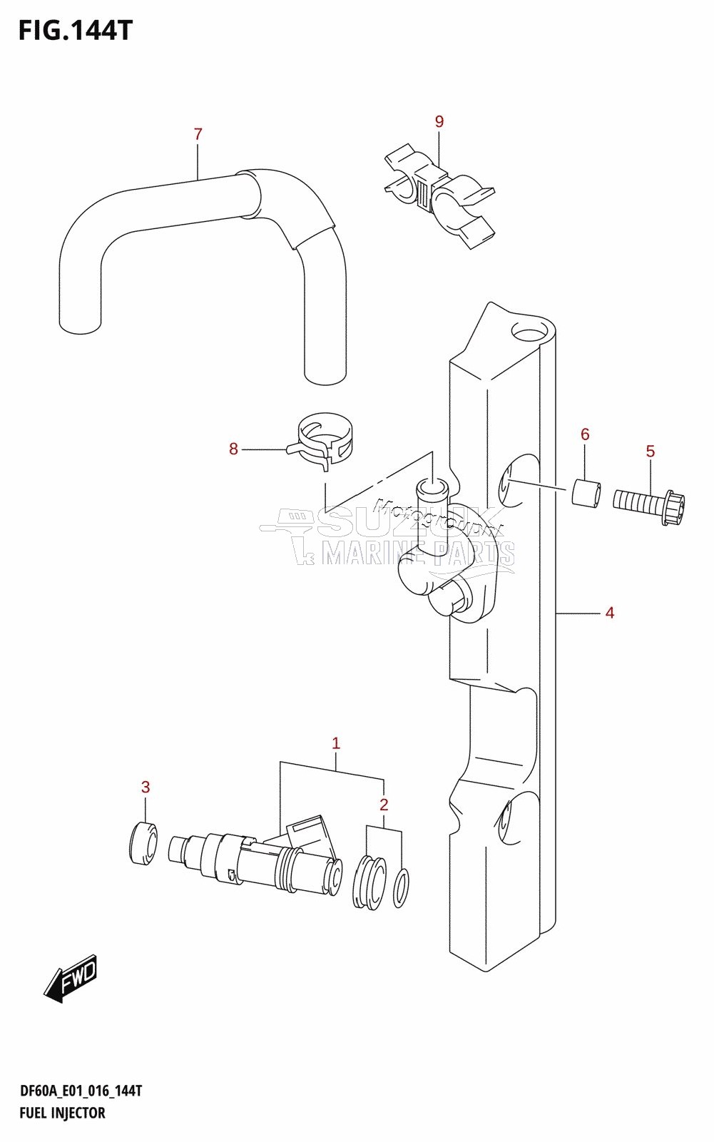 FUEL INJECTOR (DF60AVTH:E01)