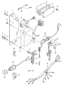 DT85MQ From 8501-581001 ()  1995 drawing ELECTRICAL (MQ ~MODEL:94)