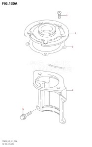 DT40 From 04005K-210001 ()  2012 drawing OIL SEAL HOUSING (DT40W:P40)