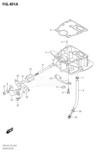 00994F-040001 (2020) 9.9hp P01-Gen. Export 1 (DF9.9A  DF9.9A) DF9.9A drawing ENGINE HOLDER