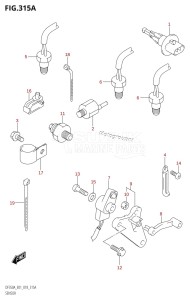 DF350A From 35001F-710001 (E01)  2017 drawing SENSOR